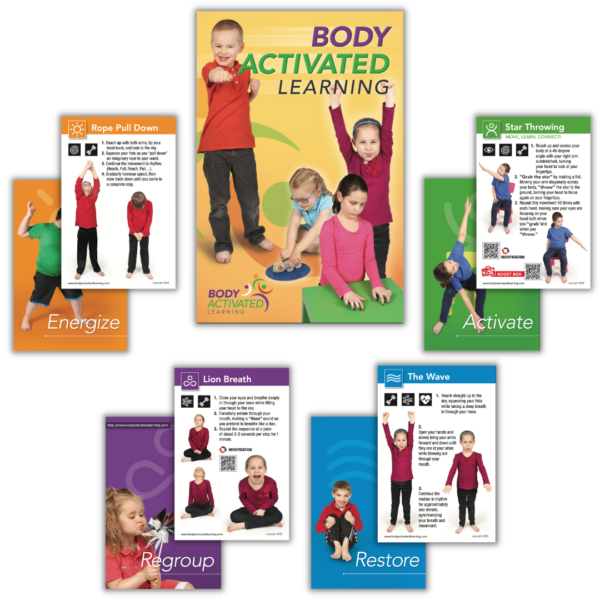 Body Activated Learning Exercise Cards